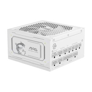 MSI MAG A1000GL PCIE5 WHITE moduł zasilaczy 1000 W 24-pin ATX ATX Biały