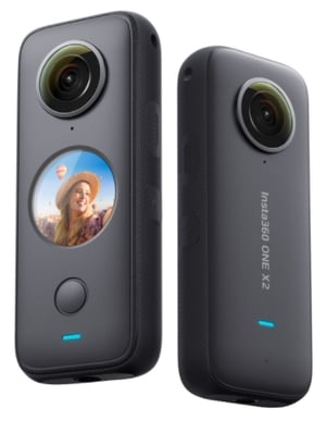 Insta360 ONE X2 aparat do fotografii sportowej 4 MP 5K Ultra HD CMOS Wi-Fi 149 g