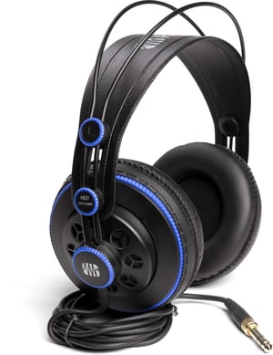 PreSonus HD7 słuchawki/zestaw słuchawkowy Przewodowa Opaska na głowę Scena/studio Czarny, Niebieski