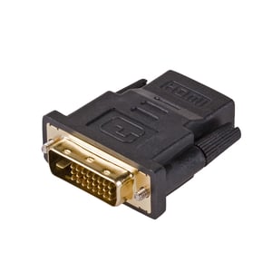Akyga Adapter AK-AD-41 DVI-D Dual link M - HDMI F black color - Adapter - Digital/Display/Video DVI 24+1 Czarny