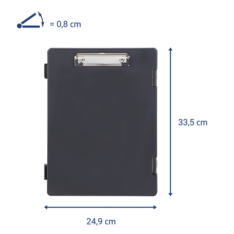 MAUL 2349290 podkładka A4 Plastik Czarny