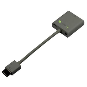 Techly IDATA-HDMI-VGA2AU Kabeladapter 0,15 m VGA+3,5 mm+Micro-USB Schwarz