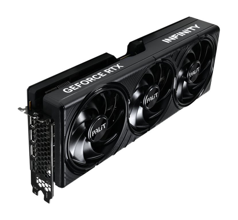 фото Видеокарта Palit GeForce RTX 5080 Infinity 3 OC 16G (NE75080U19T2-GB2035S) 1