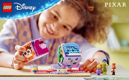 LEGO Disney W głowie się nie mieści 2 — kostki z emocjami