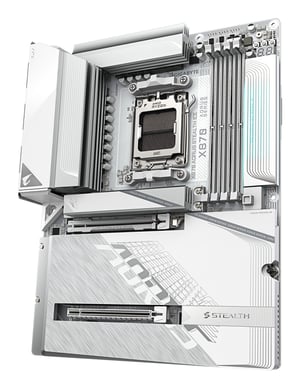 GIGABYTE X870 AORUS STEALTH ICE AMD X870 Gniazdo AM5 ATX