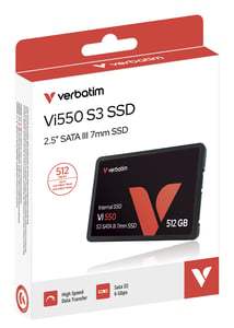 Verbatim Vi550 S3 512 GB 2,5" SATA III 3D NAND