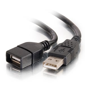 C2G 52107 kabel USB USB 2.0 2,01 m USB A Czarny