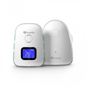 TrueLife NannyTone VM3 Digitales Babyfon Grün, Weiß