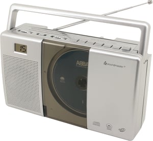 Soundmaster RCD1185 tragbares Stereosystem, Digital-FM, grau