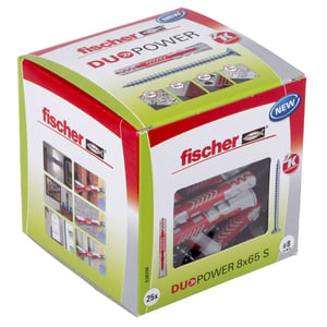 Fischer DUOPOWER 8 x 65 S LD Expansion Anchor 65 mm