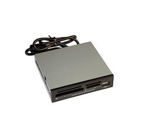 TERRA 2471125 Kartenlesegerät, für den Innenbereich, Schwarz, Grau