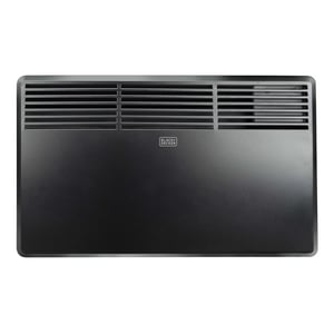 Black & Decker BXCSH1200E Heizkörper für den Innenbereich, schwarz, 1200 W, elektrischer Konvektorheizkörper