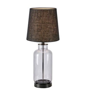 Markslöjd Costero bordslampa E14 6 W LED Svart, Transparent