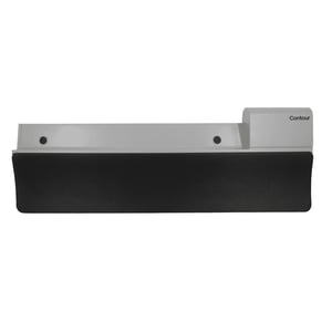 Contour Design RollerMouse Go Dock Handgelenkauflage Kunststoff, veganes Leder Schwarz, Grau