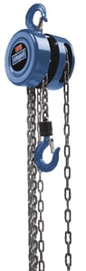 Scheppach 4907401000 Mechanical Hoist 1000 kg 3 m Blue, Metallic