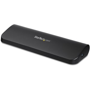 StarTech USB3SDOCKHDV Wired USB 3.2 Gen 1 (3.1 Gen 1) Type-B Docking Station, Black
