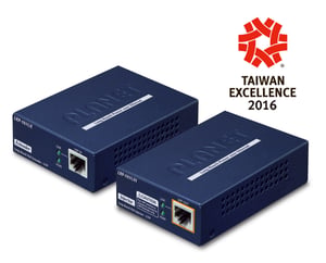 PLANET LRP-101U-KIT Netzwerk-Extender Sender und Empfänger Blau 10, 100 Mbit/s