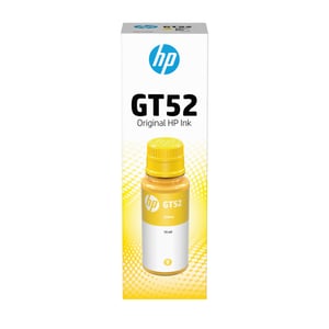 HP-patron med originalbläck (gult) GT52