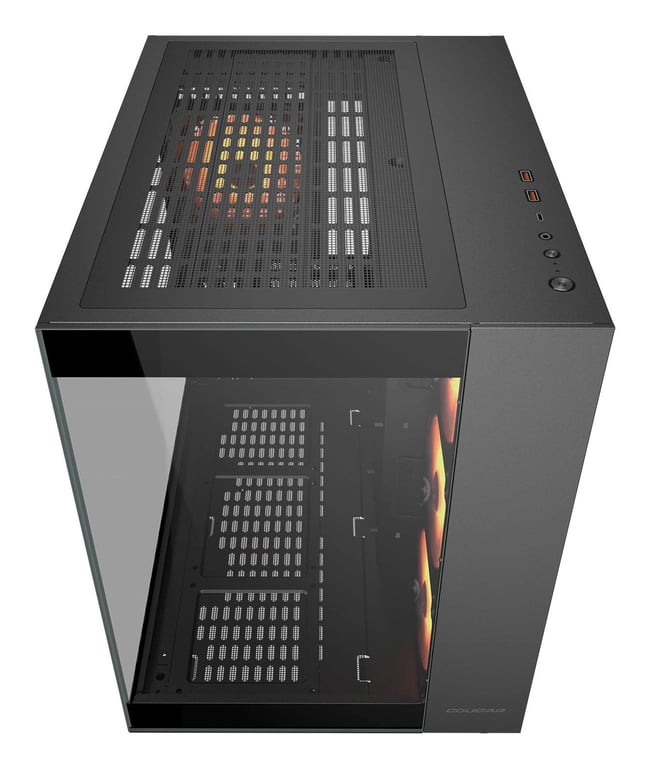 COUGAR CGR-5KA1B-RGB Midi Tower Czarny
