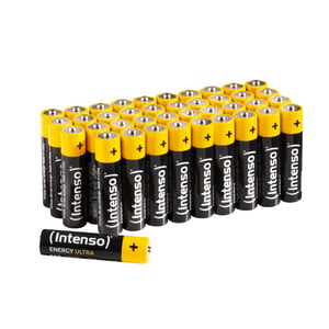 Intenso 7501510 - Energy Ultra Alkaline Batterie AAA Micro 40er-Pack - Batterie Jednorazowa bateria Alkaliczny