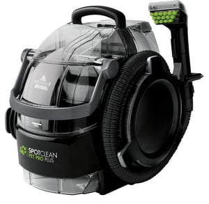 Bissell SpotClean Pet Pro Plus mattvättmaskin, manuell, djuprengöring, svart, transparent