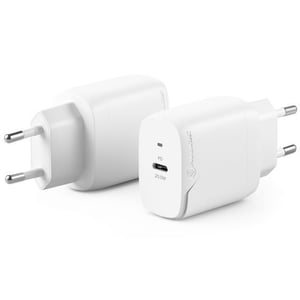 ALOGIC WC1X20-EU Ladegerät für mobile Geräte Smartphone Weiß Wechselstrom Für den Innenbereich