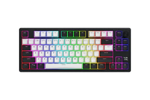 HATOR Skyfall 80 MAG ULTIMA 8K Trådlöst gaming-tangentbord USB + RF Wireless + Bluetooth QWERTY US English Svart, Vit