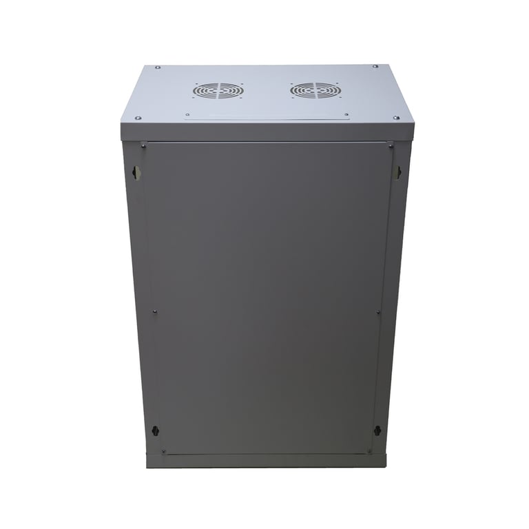Extralink Szafa rack 15U 600x450 Szara montowana na ścianie