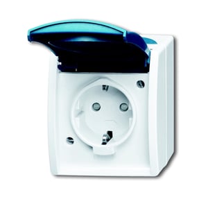 Busch-Jaeger 20EW-53 Electrical Outlet, White
