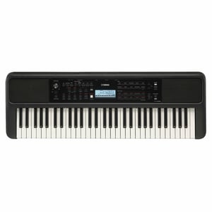 Yamaha PSR-E383 MIDI-Keyboard mit 61 Tasten. USB. Schwarz