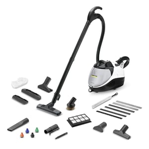 Kärcher SV 7 Zylindrischer Dampfreiniger 0,5 l 2200 W Schwarz, Grau, Weiß
