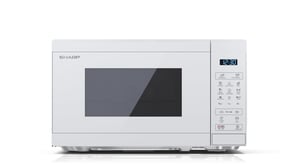 Sharp YC-MG02E-C kuchenka mikrofalowa Biały Kuchenka mikrofalowa kombinowana Blat 20 l 800 W