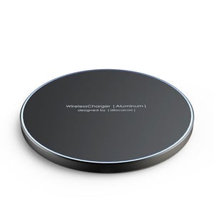 Allocacoc 11023BK/WLCGAL ładowarka do urządzeń przenośnych Smartfon Czarny DC, USB Bezprzewodowe ładowanie Szybkie ładowanie Wewnętrzna
