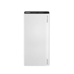 Savio Powerbank BA-04 10000 mAh Lithium-Polymer-Akku (LiPo) Weiß