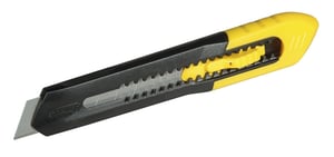 Stanley 1-10-150 kniv, svart, gul, avbrytbar knivblad
