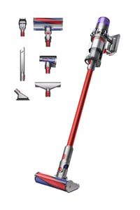 Dyson V11 Fluffy 2-in-1-Standstaubsauger, Akku, Trocken, beutellos, Nickel, Rot