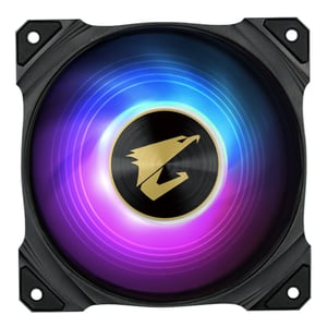 GIGABYTE AORUS 120 ARGB Universal-Lüfter 12 cm Schwarz, Weiß 1 Stück