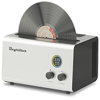 Vinyl record cleaning devices