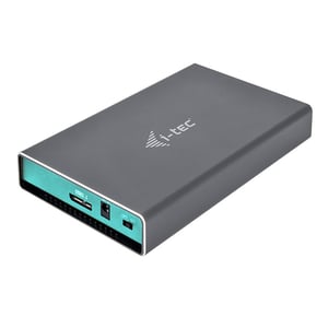 i-tec U3MYSAFE025 Hard Drive Enclosure HDD/SSD Enclosure Gray 2.5"