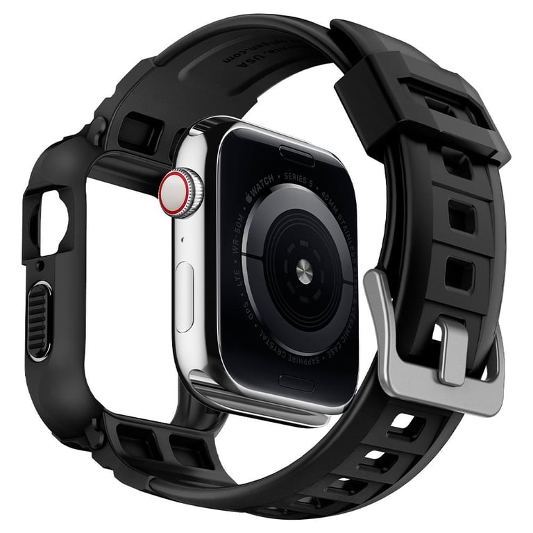 Spigen Rugged Armor Pro Etui Czarny Termoplastyczne elastomery poliuretanowe (TPU)