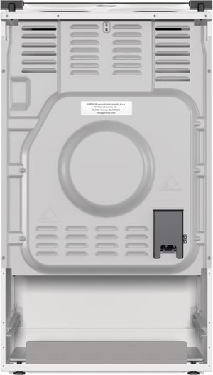 Gorenje GE5A21WH pierkarnik Kuchenka wolnostojąca Prąd elektryczny Płyta uszczelniona Biały