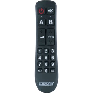 Schwaiger UFB1100 533 pilot Podczerwień DVD/Blu-ray, TV, Tuner telewizyjny, TV set-top box Naciśnij przyciski