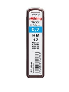Rotring 1904837 Kugelschreibermine HB Schwarz