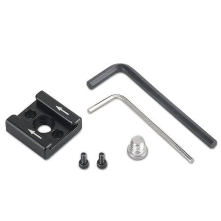 SmallRig 1241 zestaw montażowy Czarny Aluminium