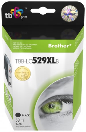 TB Print TBB-LC529XLB nabój z tuszem 1 szt. Czarny
