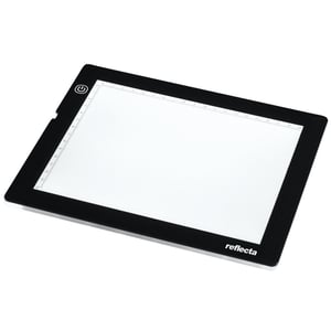 Reflecta LED Light Pad A5 Super Slim Single Photo Frame, Black
