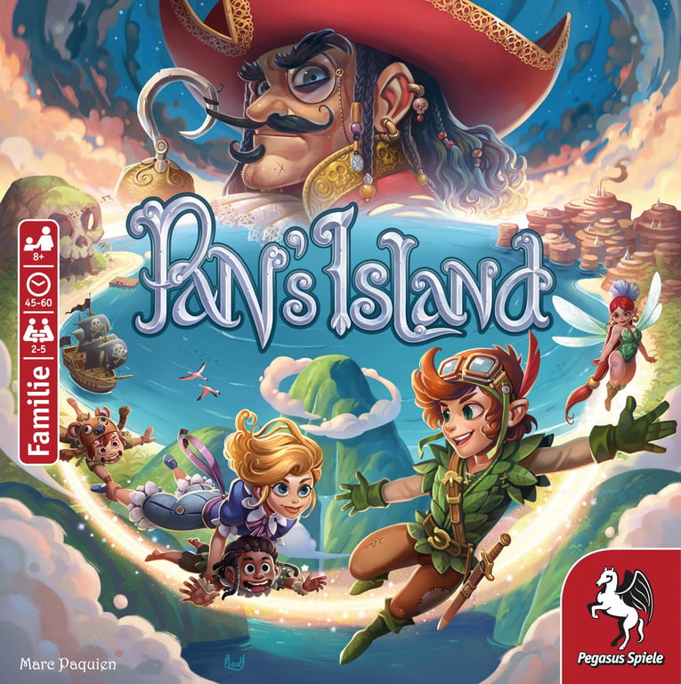 Pegasus Pan's Island 60 min Gra planszowa Wiele gatunków