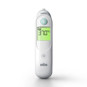 Braun ThermoScan 6 Kontaktthermometer, weiß, Ohr, Tasten