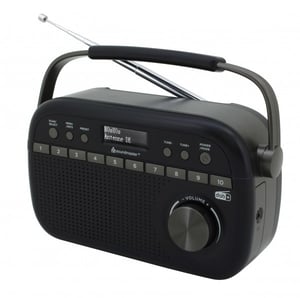Soundmaster DAB280 Przenośny Analogowe i cyfrowe Czarny