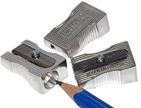 Wedo 52 4003 Temperówka ręczna Srebrny